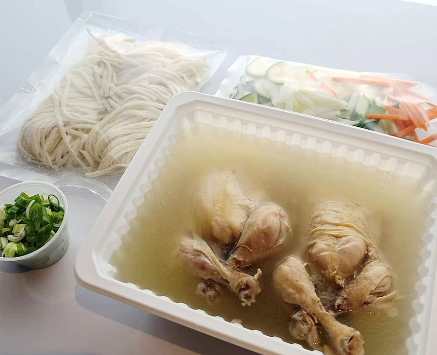 영계 두마리 삼계탕 칼국수 밀키트