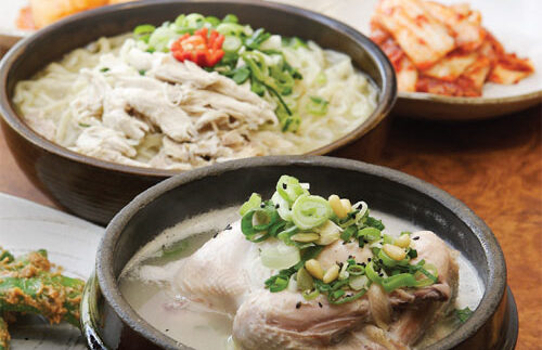 영계 두마리 삼계탕 칼국수 밀키트