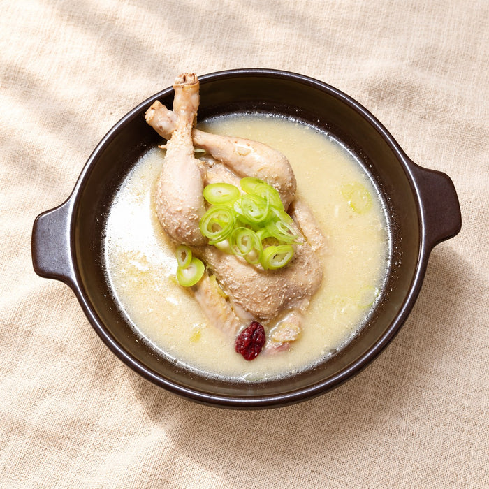 들깨 삼계탕 Perilla Ginseng Chicken Soup